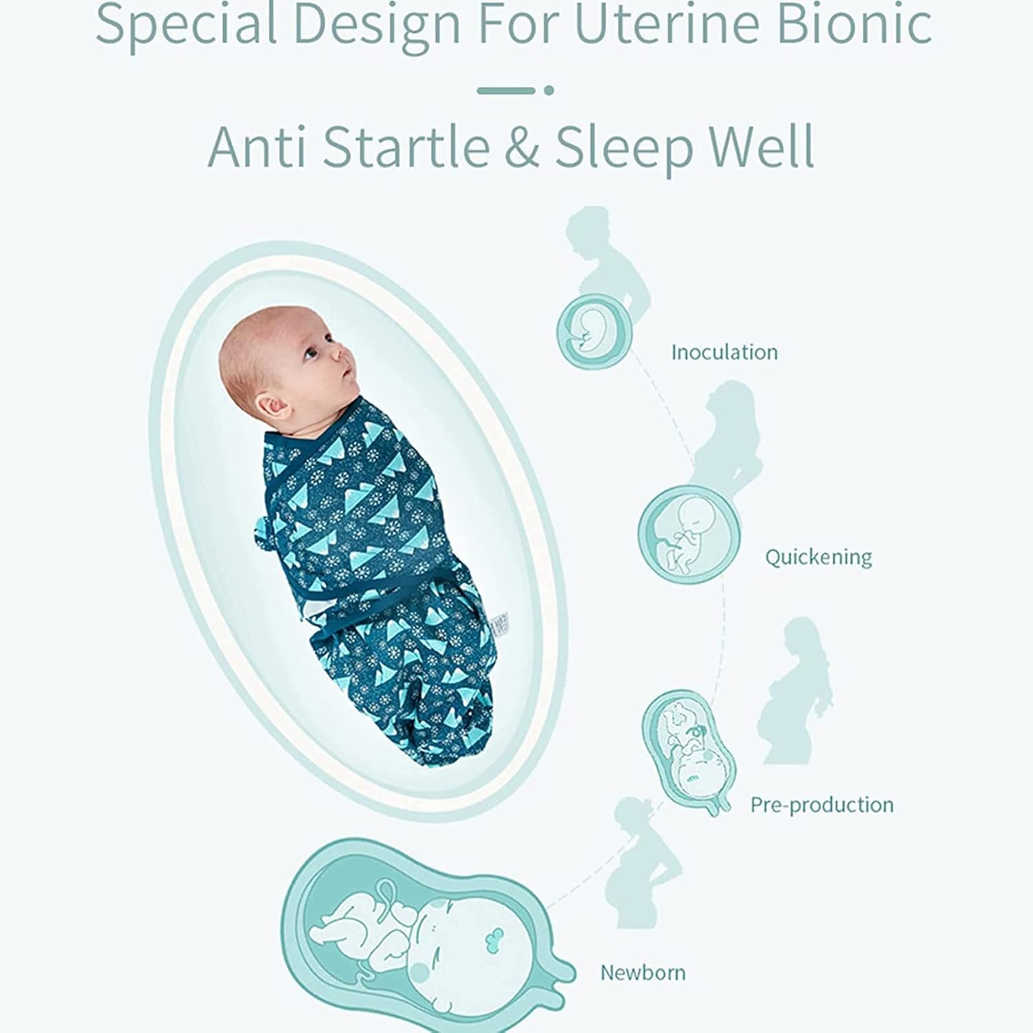 INSULAR Soft Cotton Swaddle Blanket 3 Pack