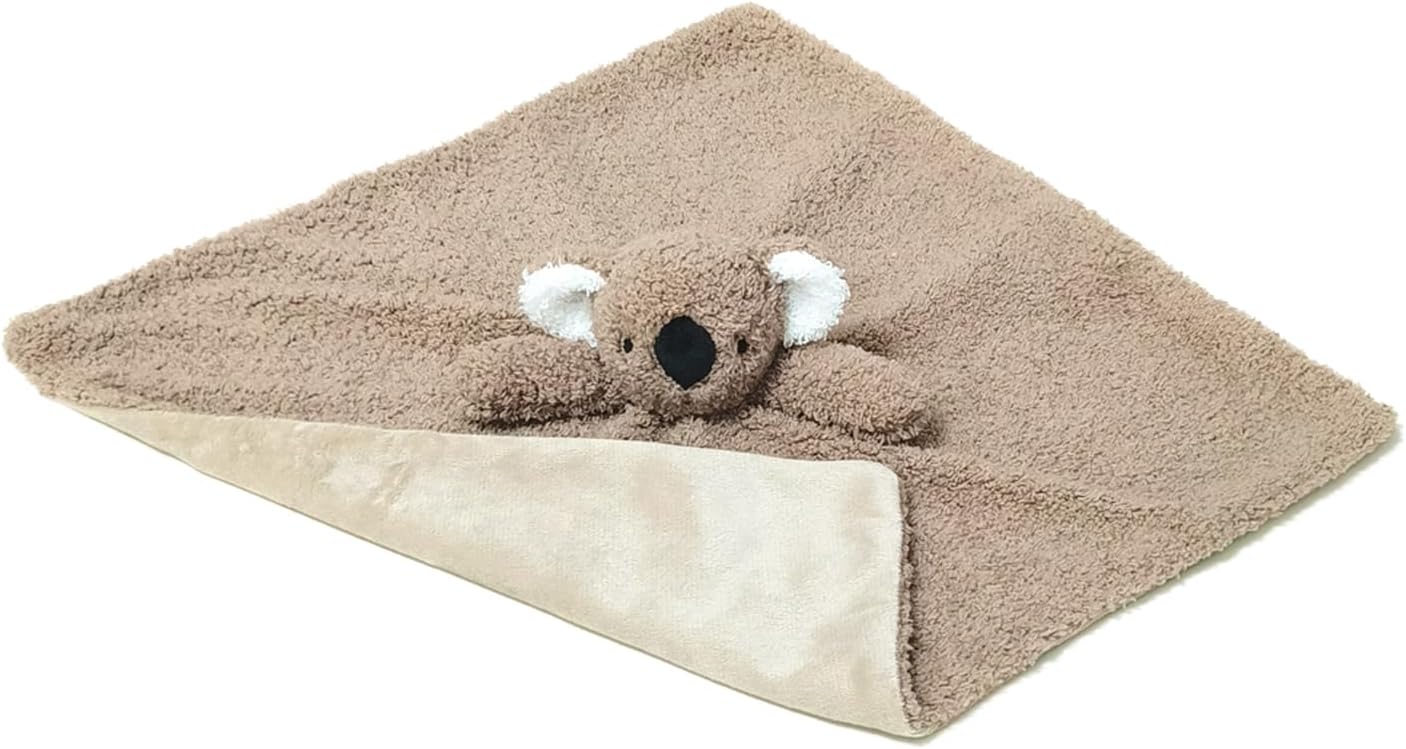 Doindute Baby Brown Koala Security Blanket 14 Inches