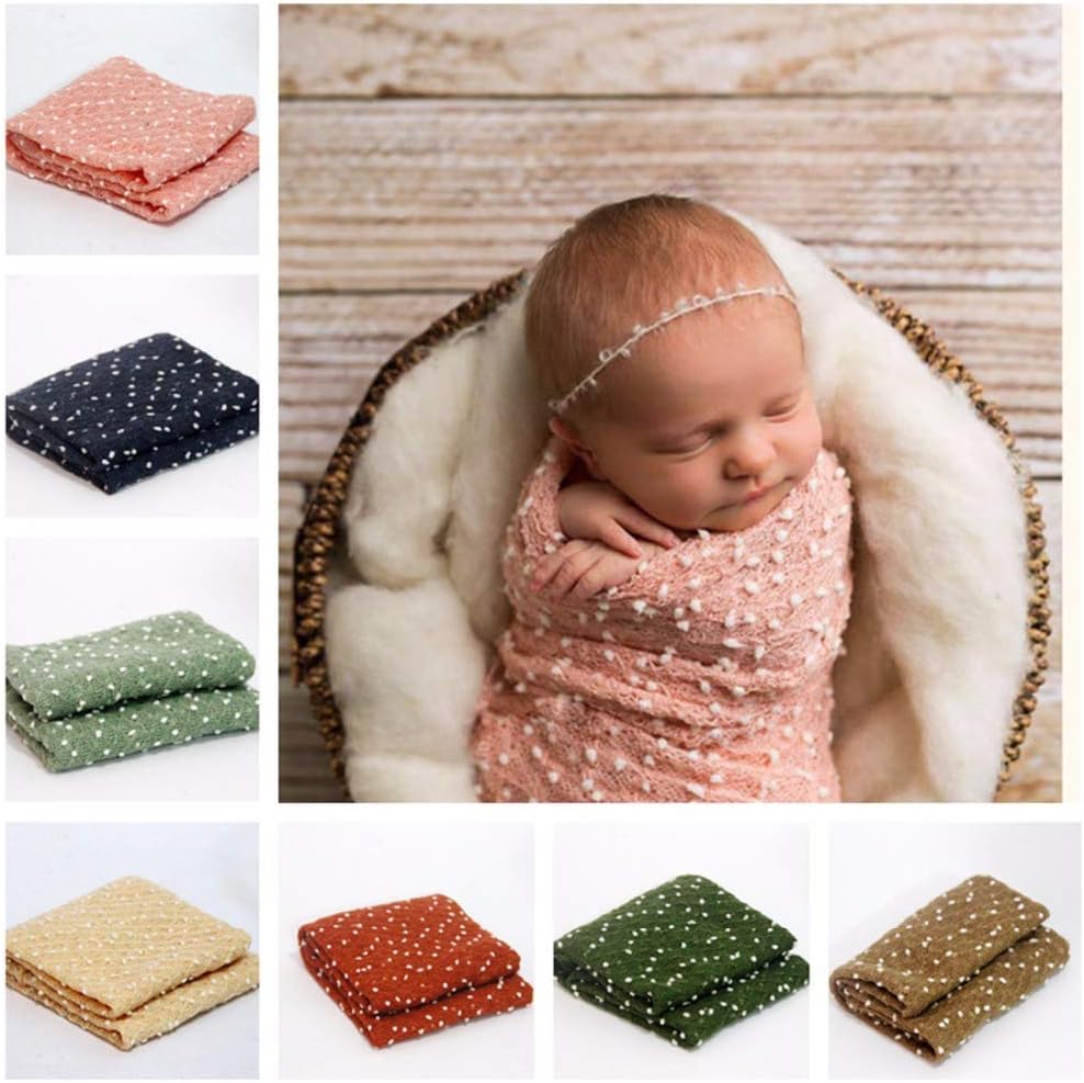 Matissa Mohair Swaddle Blanket Wrap Burnt Orange