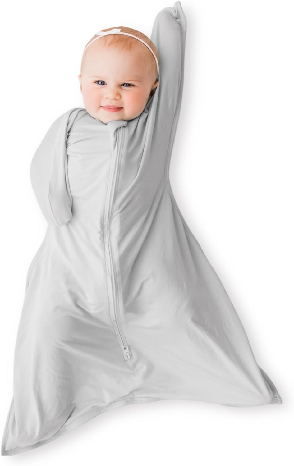 Transition Swaddle - Cozy Grey Medium 6-12 Month