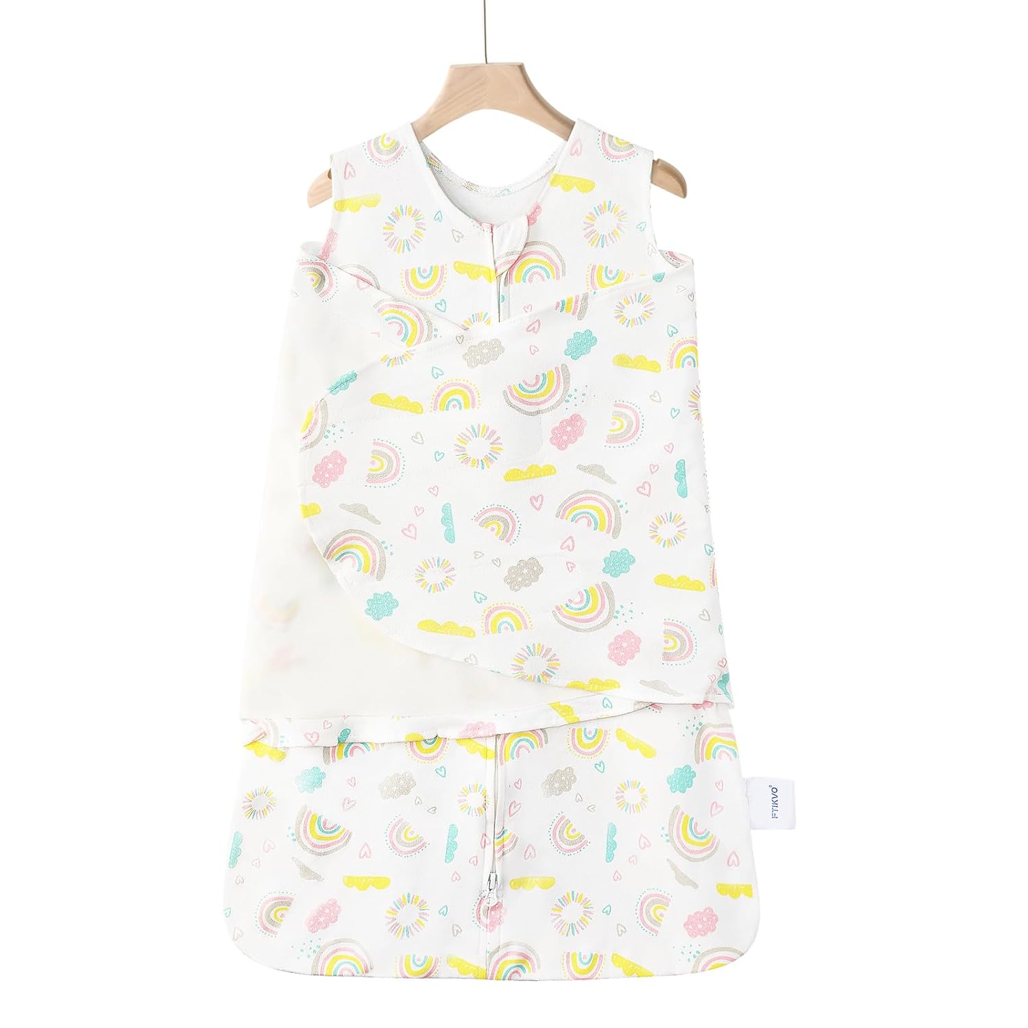 Ftikvo Swaddle Blanket 100 Cotton Newborn Baby Wrap