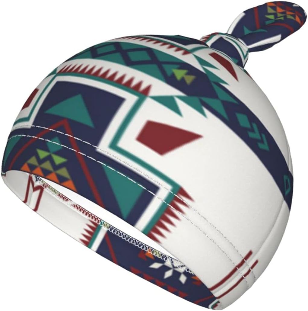 Osvbs Western Aztec Swaddle Blanket Beanie Set