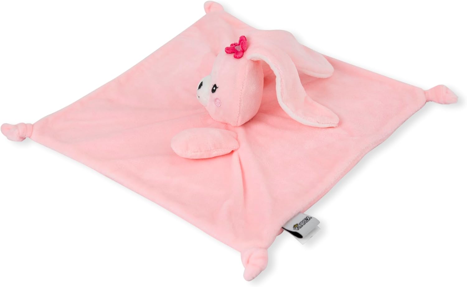 KINREX Rabbit Security Blanket - 12 Inch Soft Plush Toy