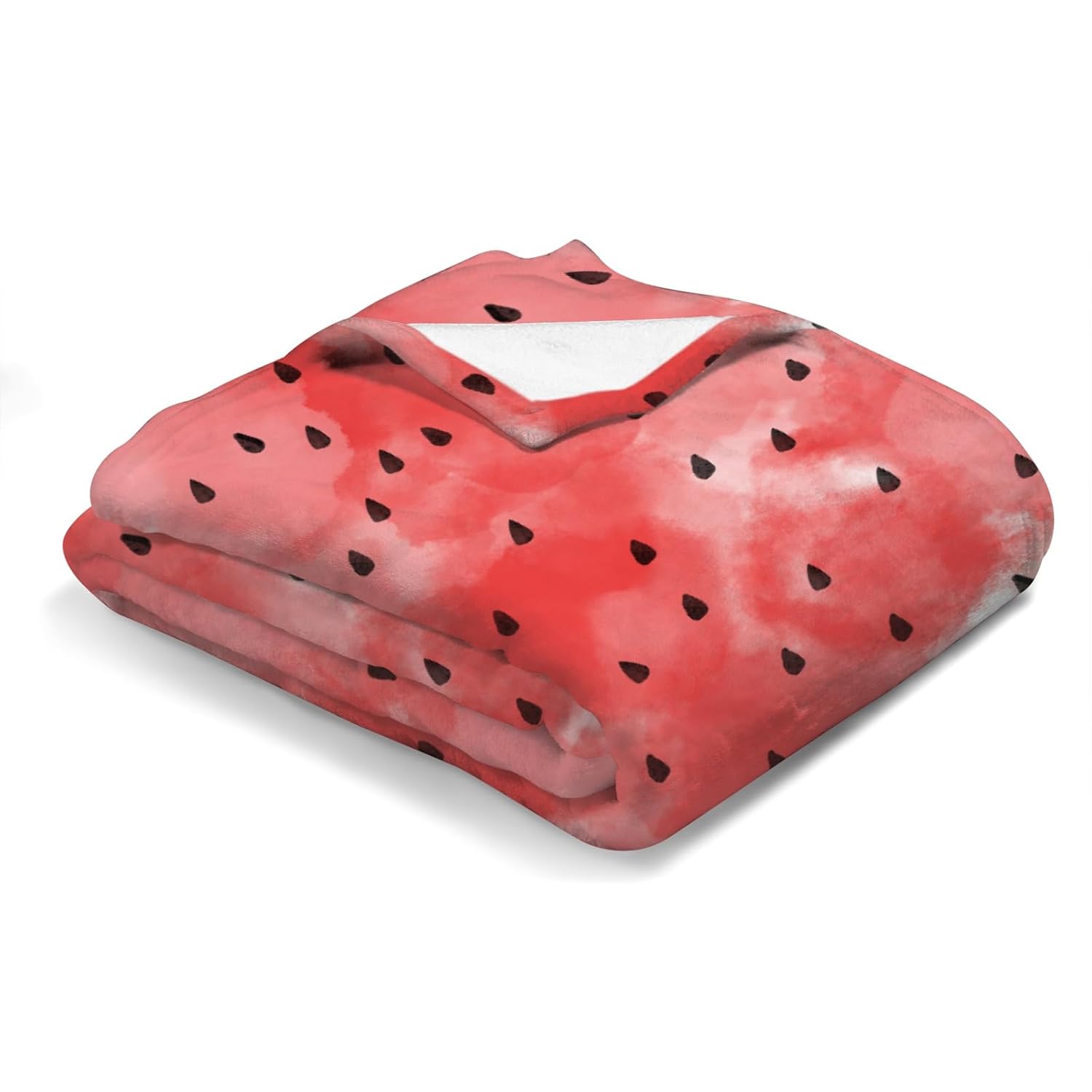 Watermelon Pattern Flannel Baby Blanket for All Seasons