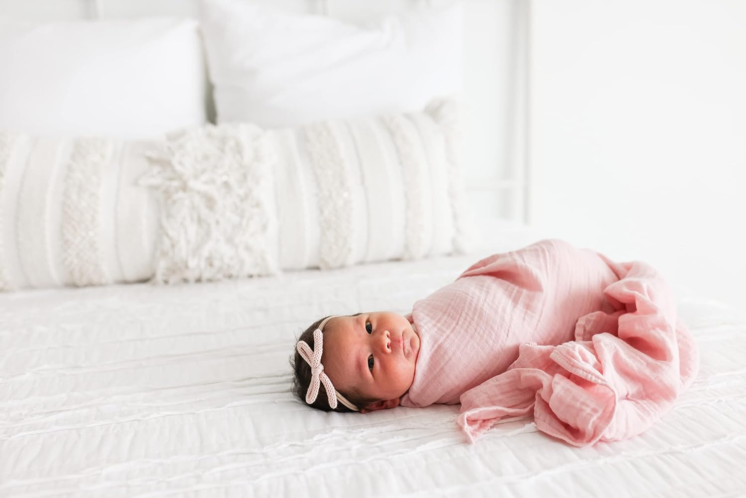 Lulujo Baby Swaddle Blankets 2-Count Set