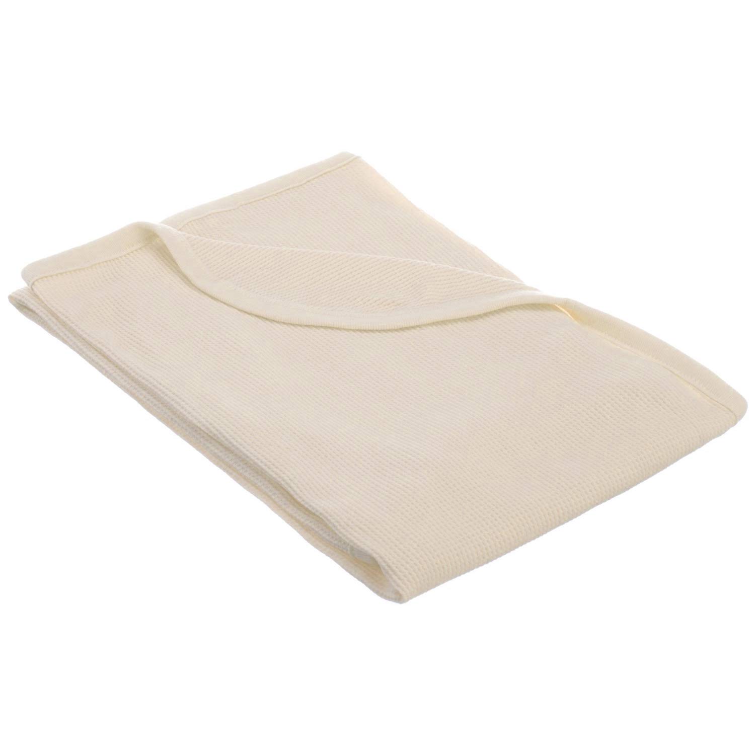 American Baby Company 100 Cotton Thermal Swaddle Blanket 30 x 40