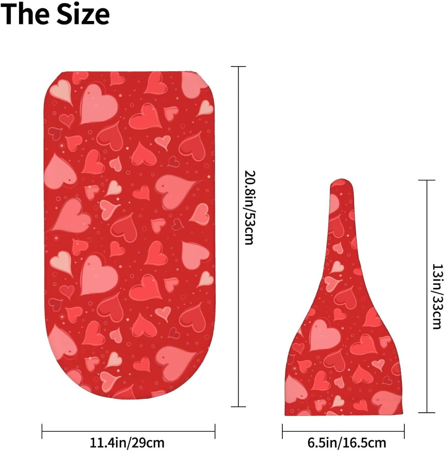 AuHomea 2Pcs Valentine Swaddle Blanket for Newborns and Toddlers