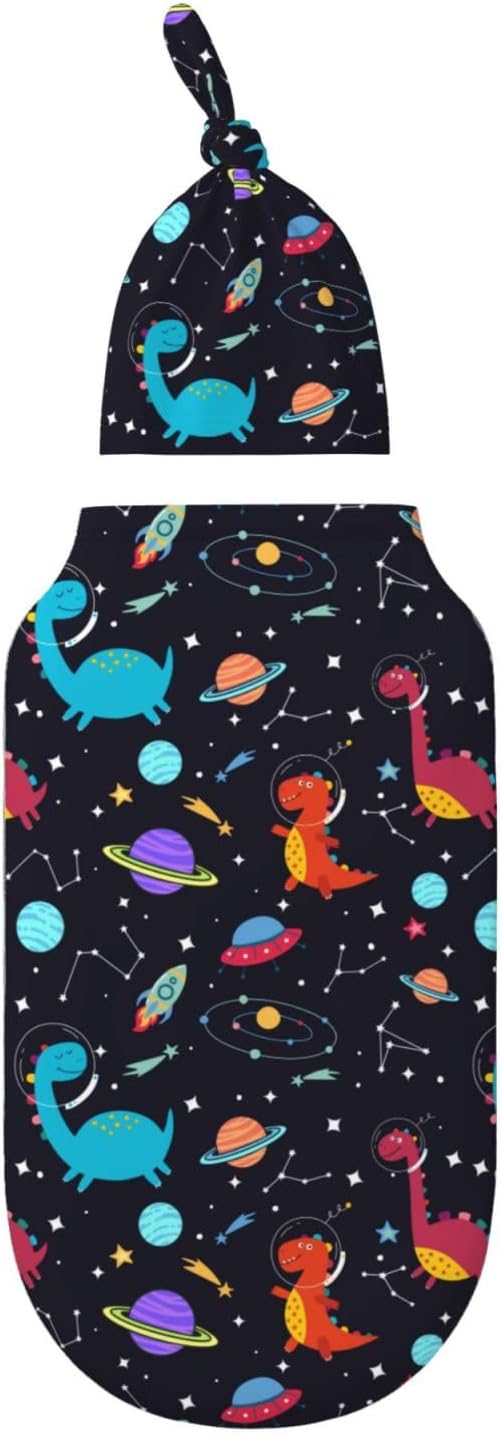 Dinosaur Swaddle Blanket for Newborn Baby Girls Boys 1