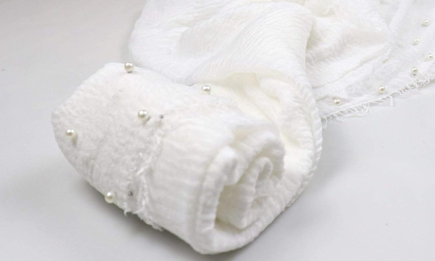 Giggle Angel Newborn Photo Wrap Blanket with Pearl Headband