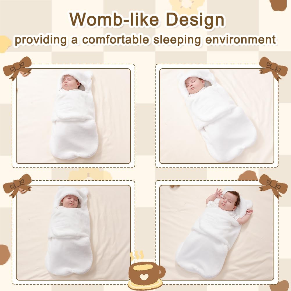 Baby Winter Fleece Swaddle Blanket 0-3 Months Unisex