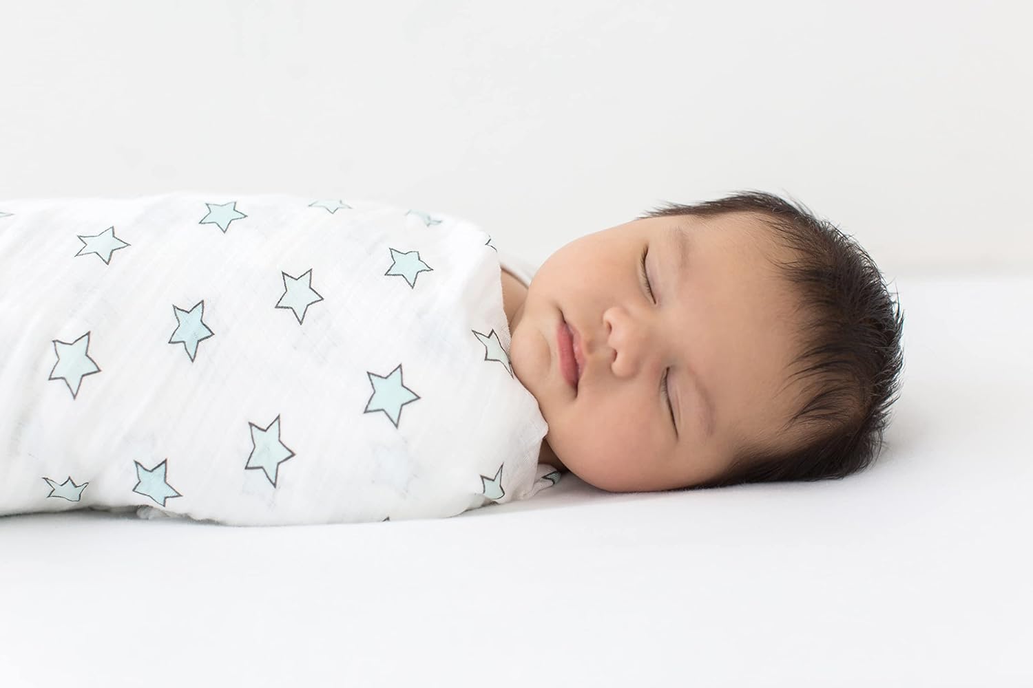 SwaddleDesigns Marquisette Swaddling Blanket for Baby Boys Girls