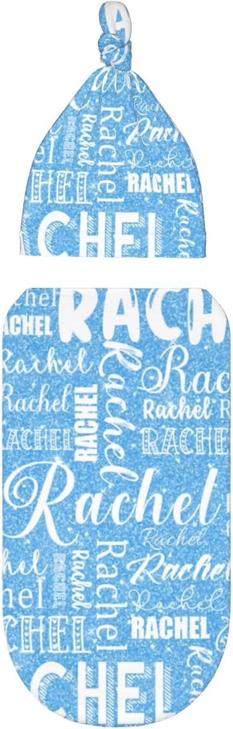 Personalized Baby Swaddle Set With Name