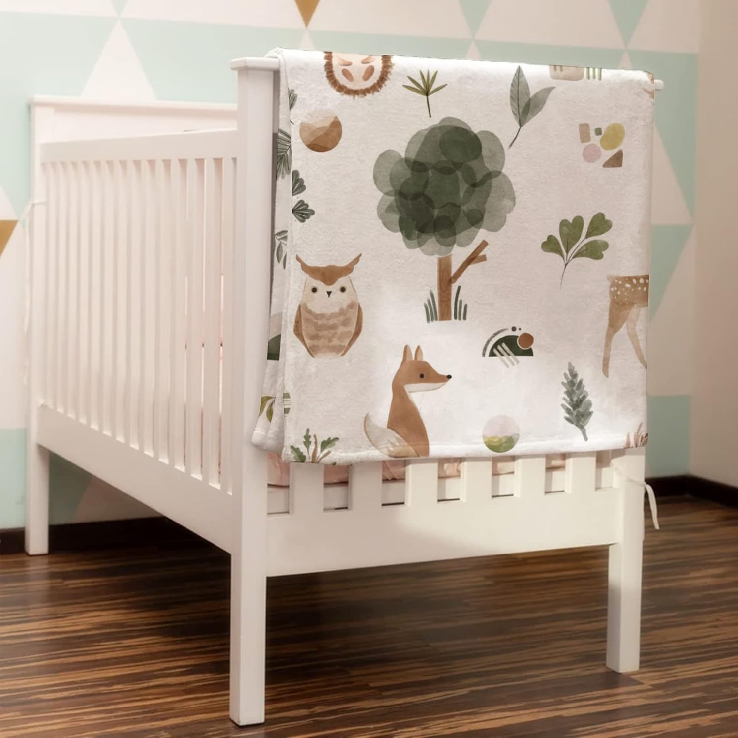 HawSkgFub Flannel Fleece Baby Blanket for All Seasons