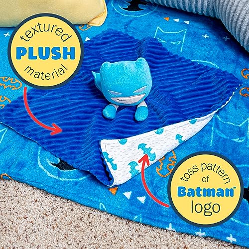 KIDS PREFERRED Batman Lovey Security Blanket for Baby