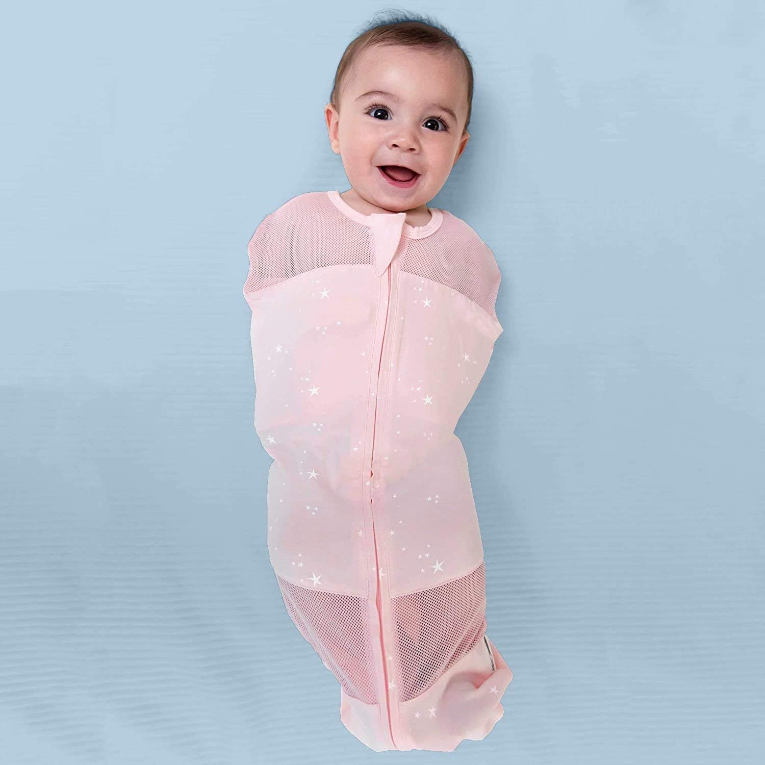 Happiest Baby Sleepea 5-Second Swaddle - Large Organic Cotton 1