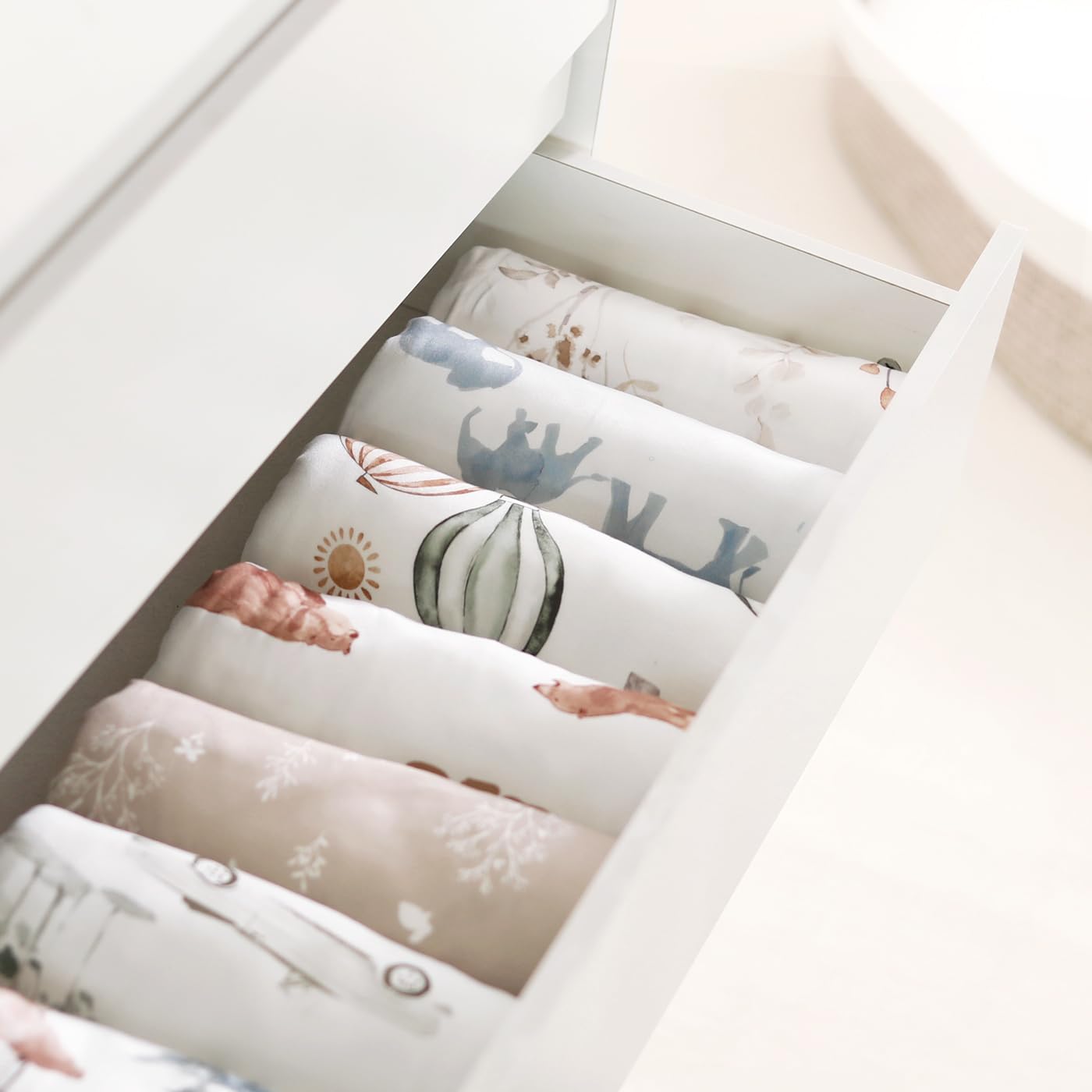 GRSSDER Baby Swaddle Blanket Soft Jersey Knit 34x44 Inches