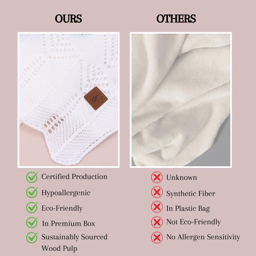 Little Dedi Hypoallergenic Blanket - 30x40 Inches Green Thermal-Regulating