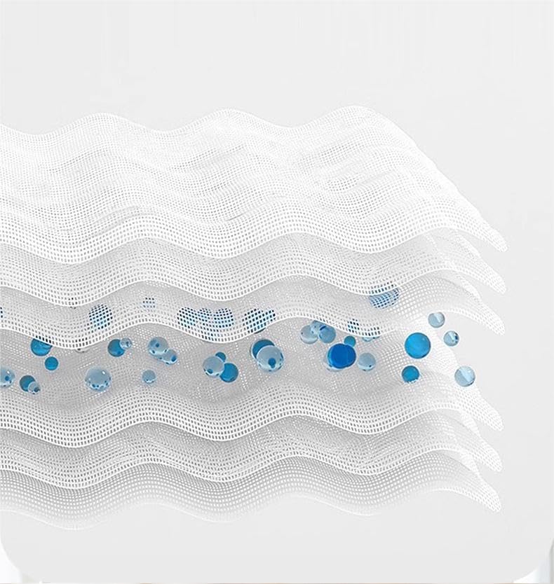 Soft 100 Cotton Muslin Baby Blanket with Moon Pattern