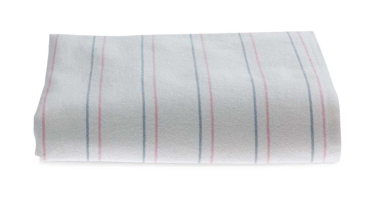 Medline Candystripe Baby Blanket Set 36 x 36 3 Count