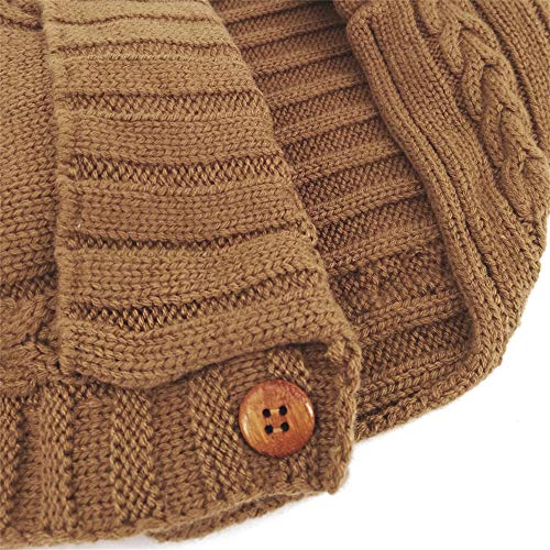 XMWEALTHY Coffee Swaddling Blanket 0-6 Months