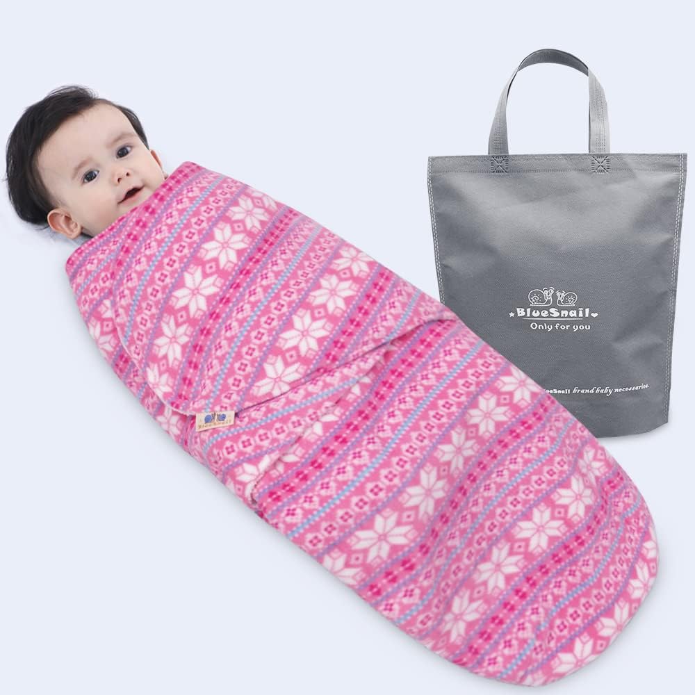 BlueSnail Swaddle Blanket Soft Comfortable for Newborns