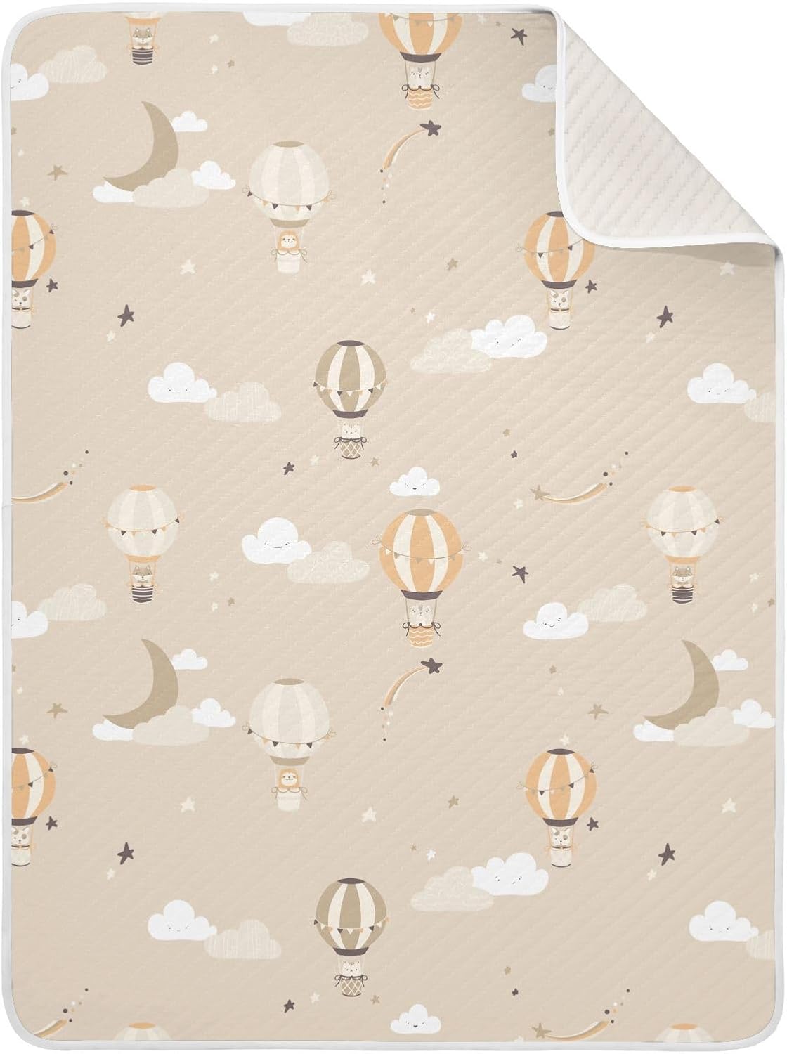 Coikll Cute Hot Air Balloon Baby Blanket 30x40 Inches