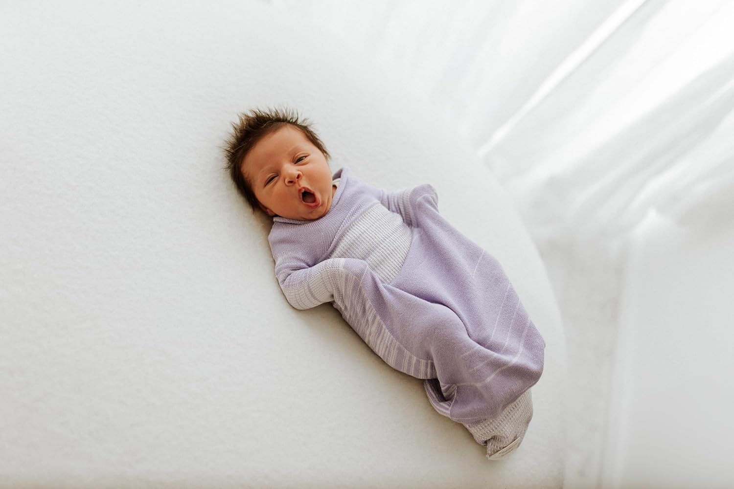 Swaddelini Lavender Sleep Sack for Newborns