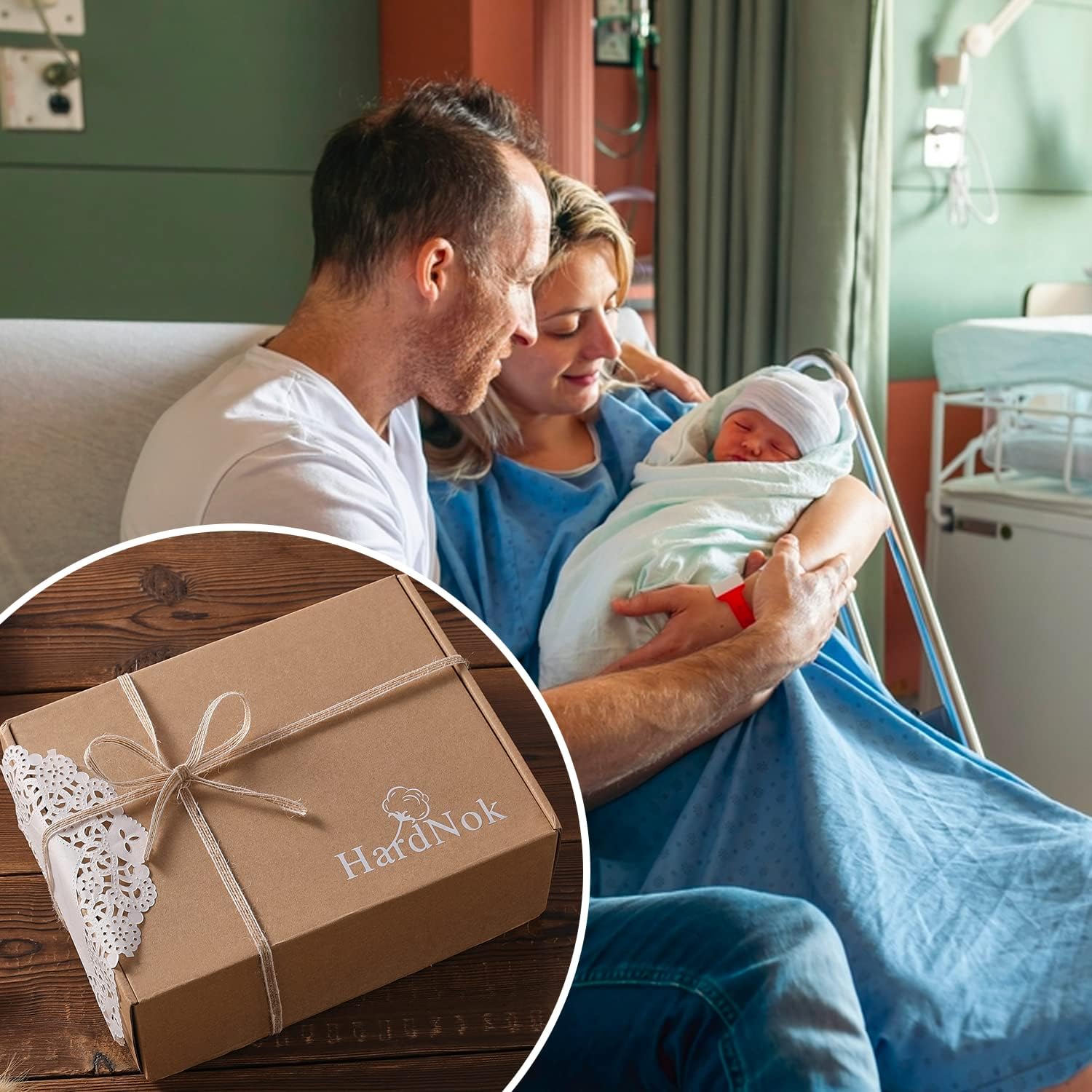 Ultra Soft Muslin Baby Blanket - Ocean Green 1 Pack