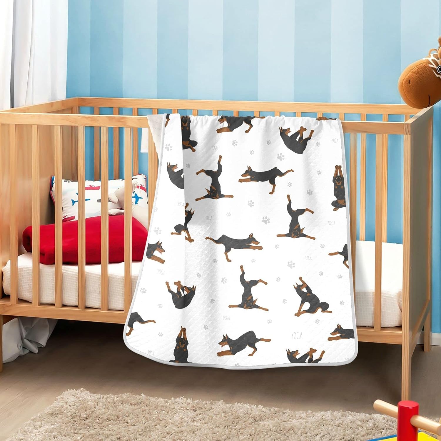 Soft Cotton Swaddle Blanket for Infants and Toddlers