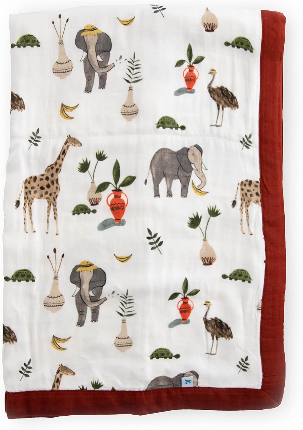 Little Unicorn Deluxe Muslin Receiving Blanket