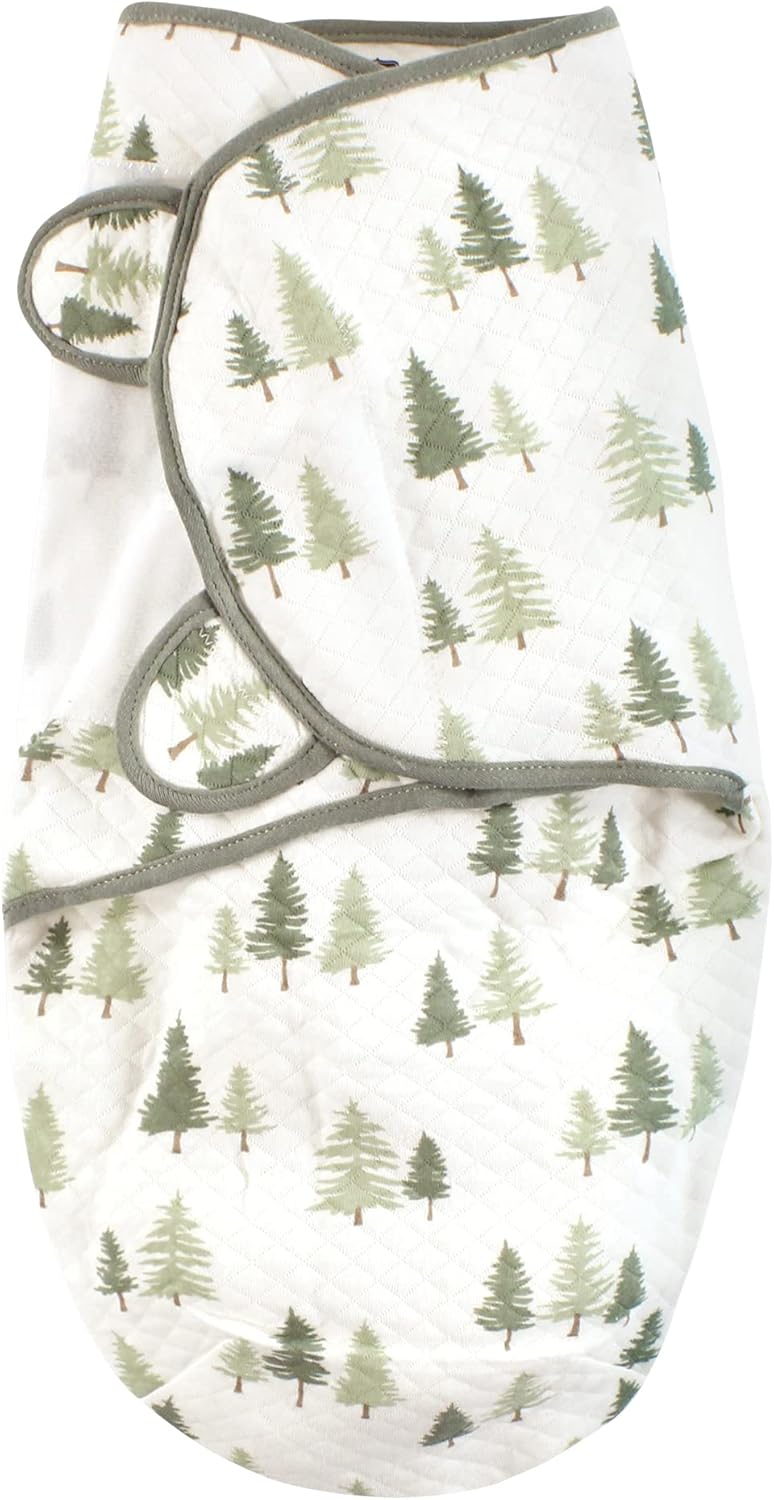 Hudson Baby 3pk Swaddle Wrap Forest Animals 0-3 Months