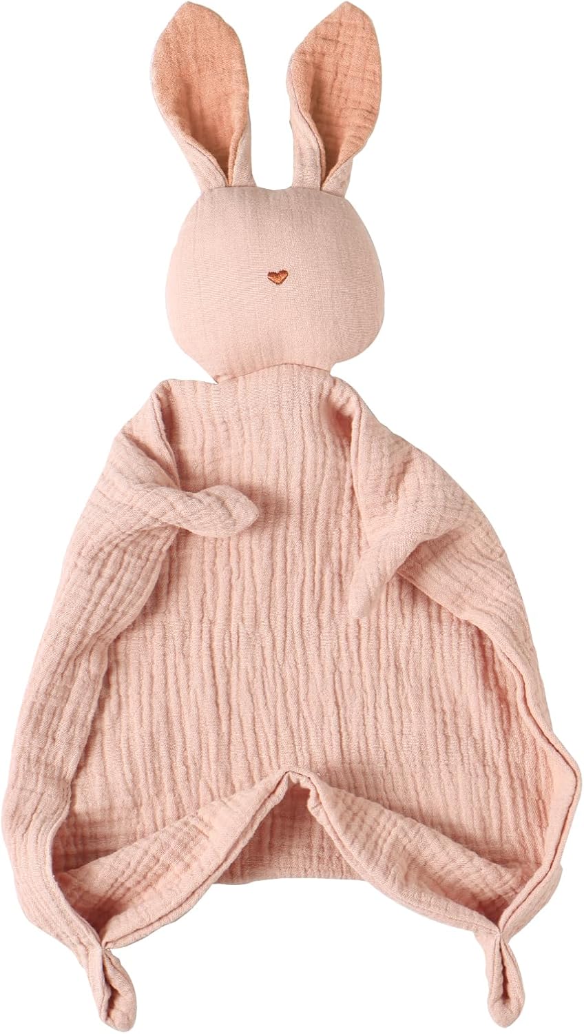 Insular Bunny Lovey Blanket for Baby Pink