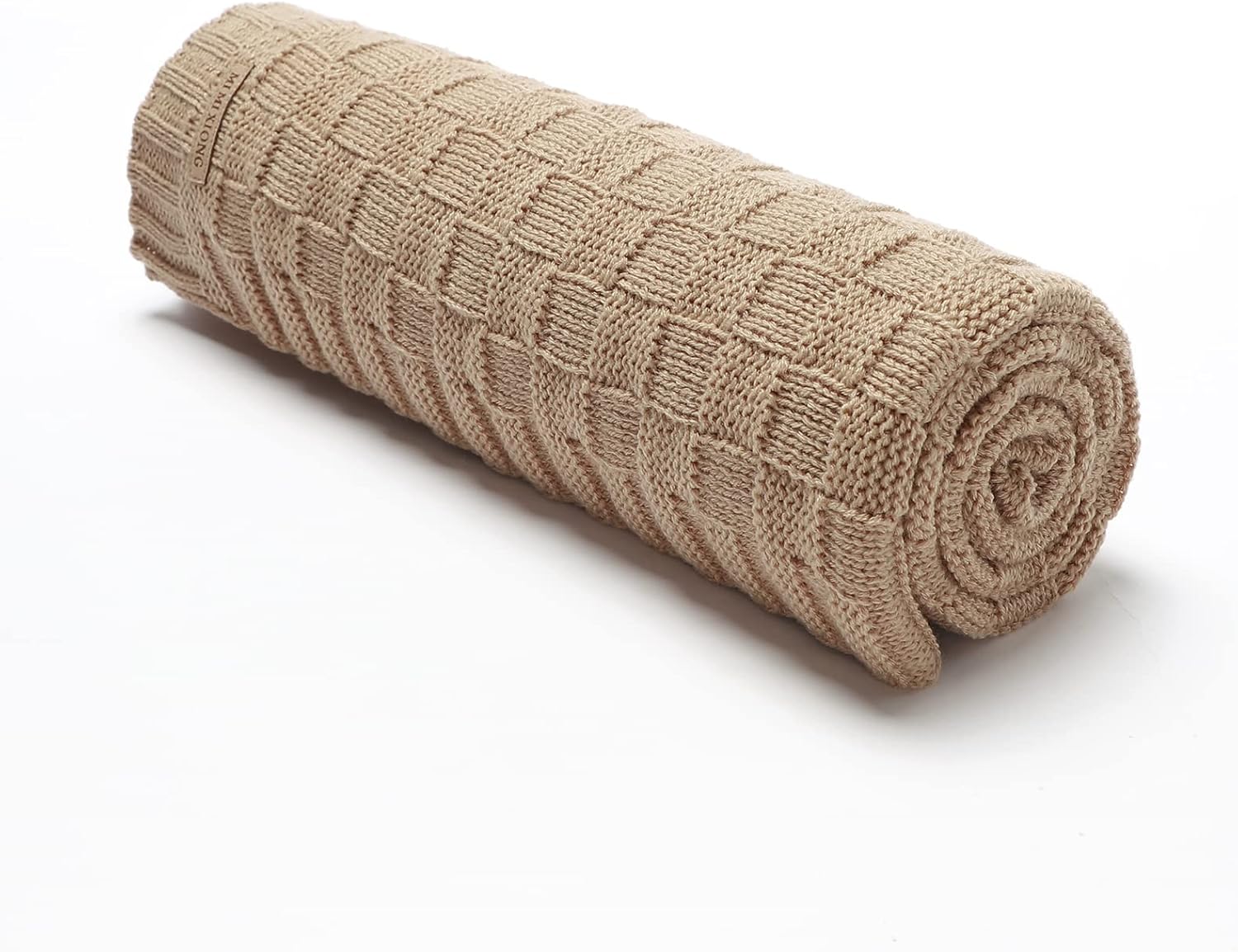 LAWKUL Baby Blanket Soft Cable Knit 40x30