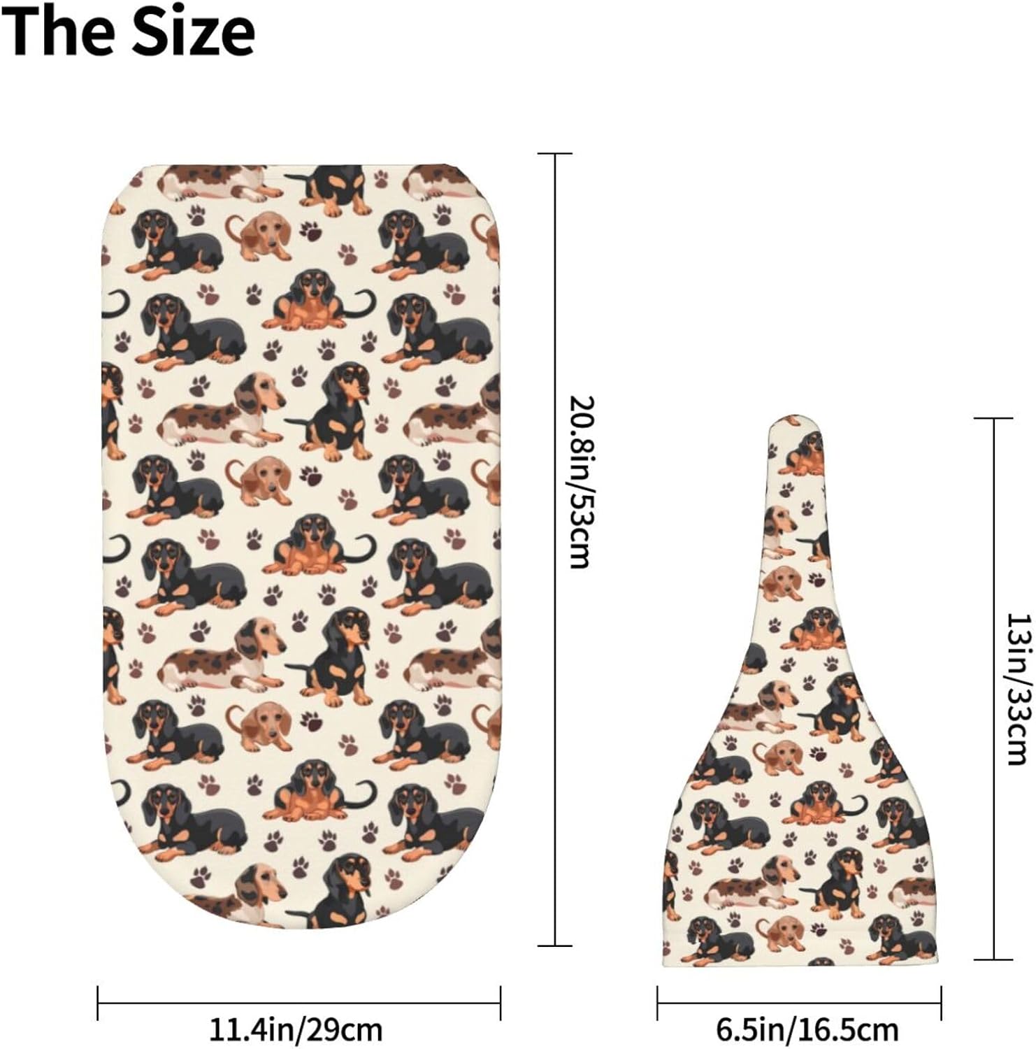 Muishi Dachshund Swaddle Blanket Beanie Set