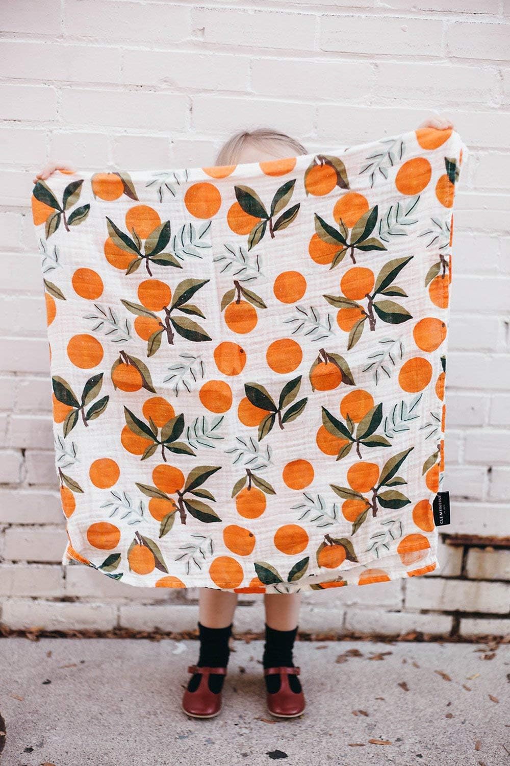 Clementine Kids Muslin Swaddles - Soft Reusable and Cozy