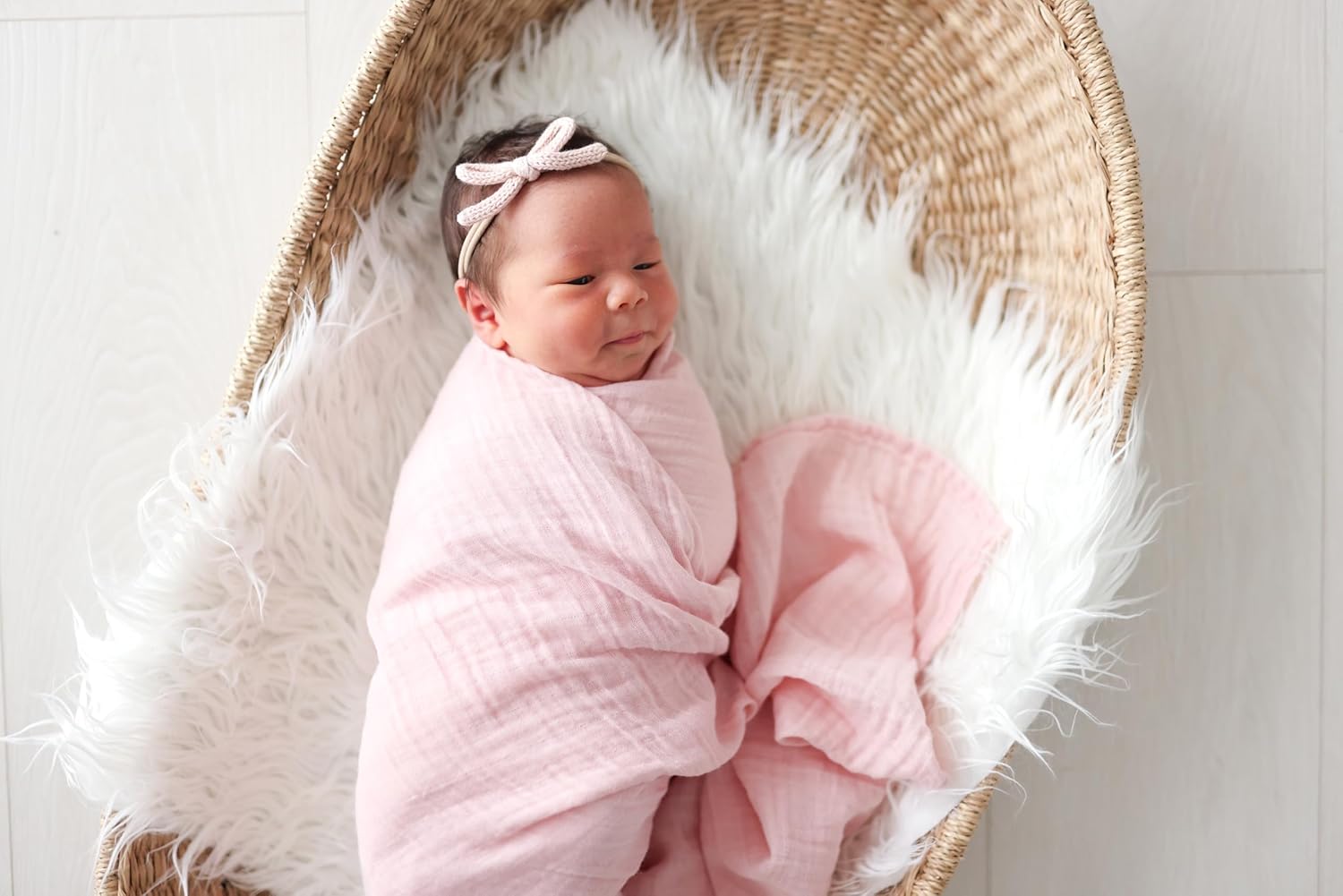 Lulujo Baby Swaddle Blankets 2-Count Set