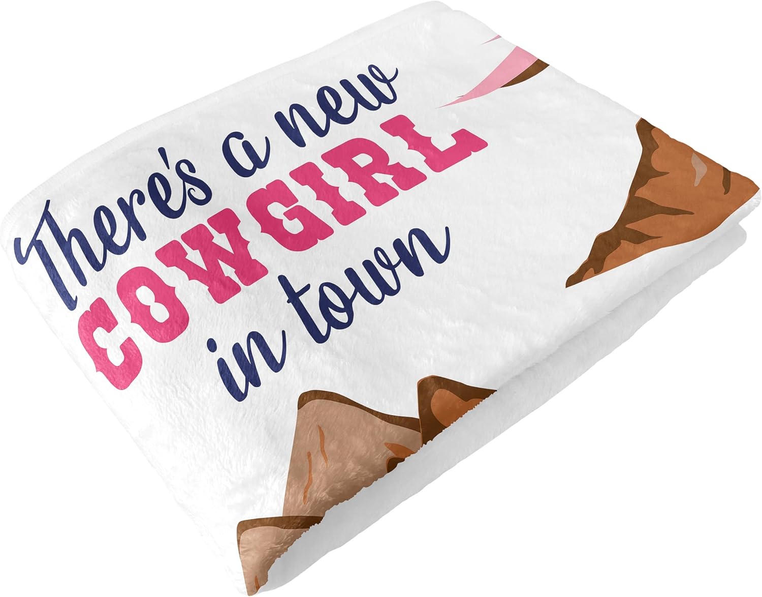 Sweet Jojo Designs Western Cowgirl Baby Milestone Blanket Set