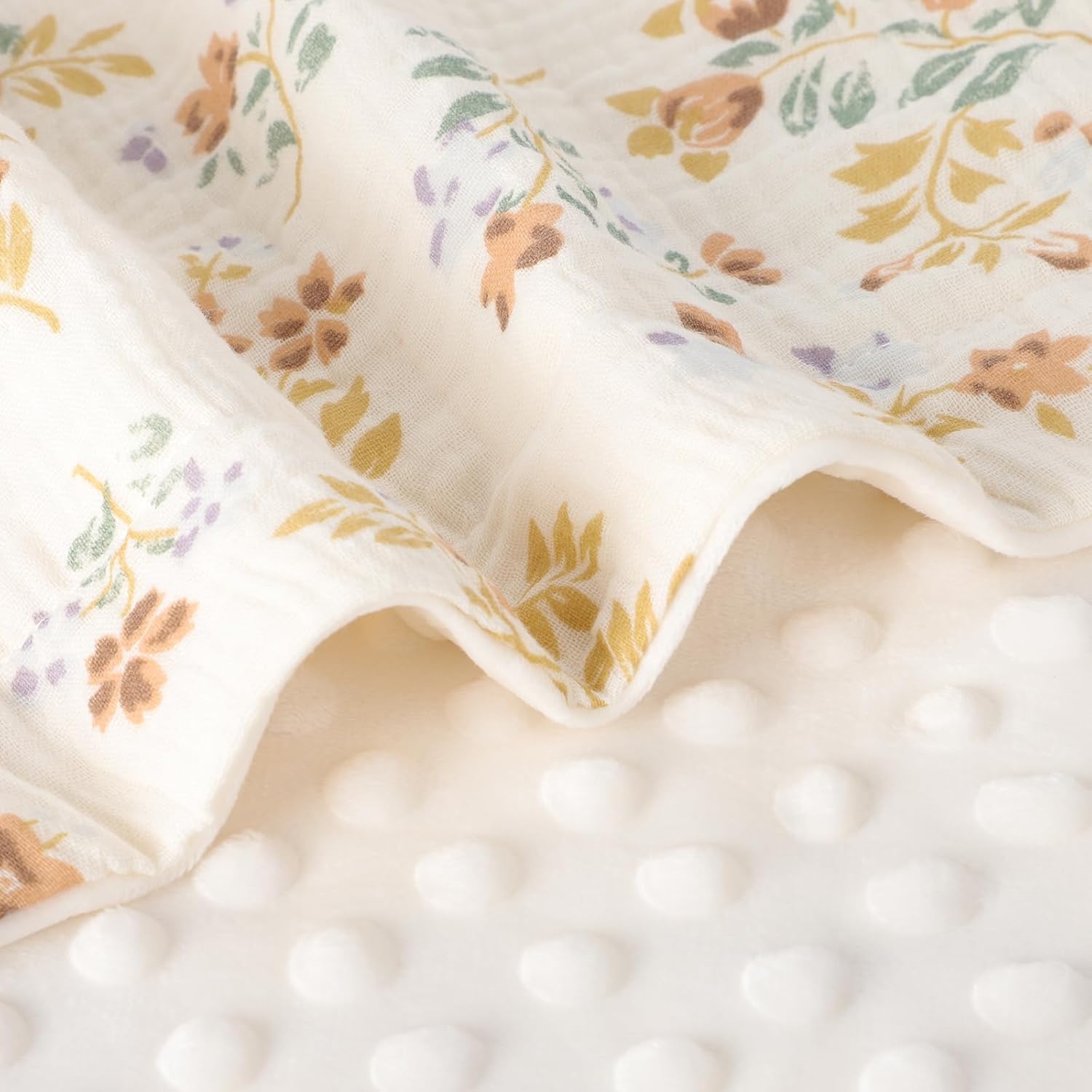 Knirose Reversible Baby Swaddle Blanket 30x41 Inches