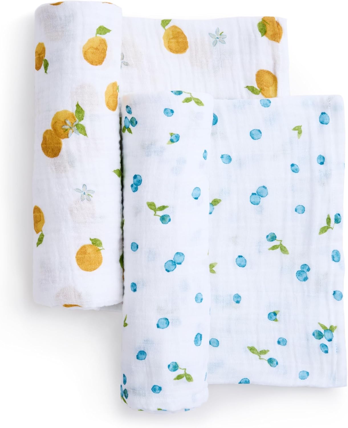aden anais Organic Cotton Muslin Swaddle 2 Pack - Fresh Fruit