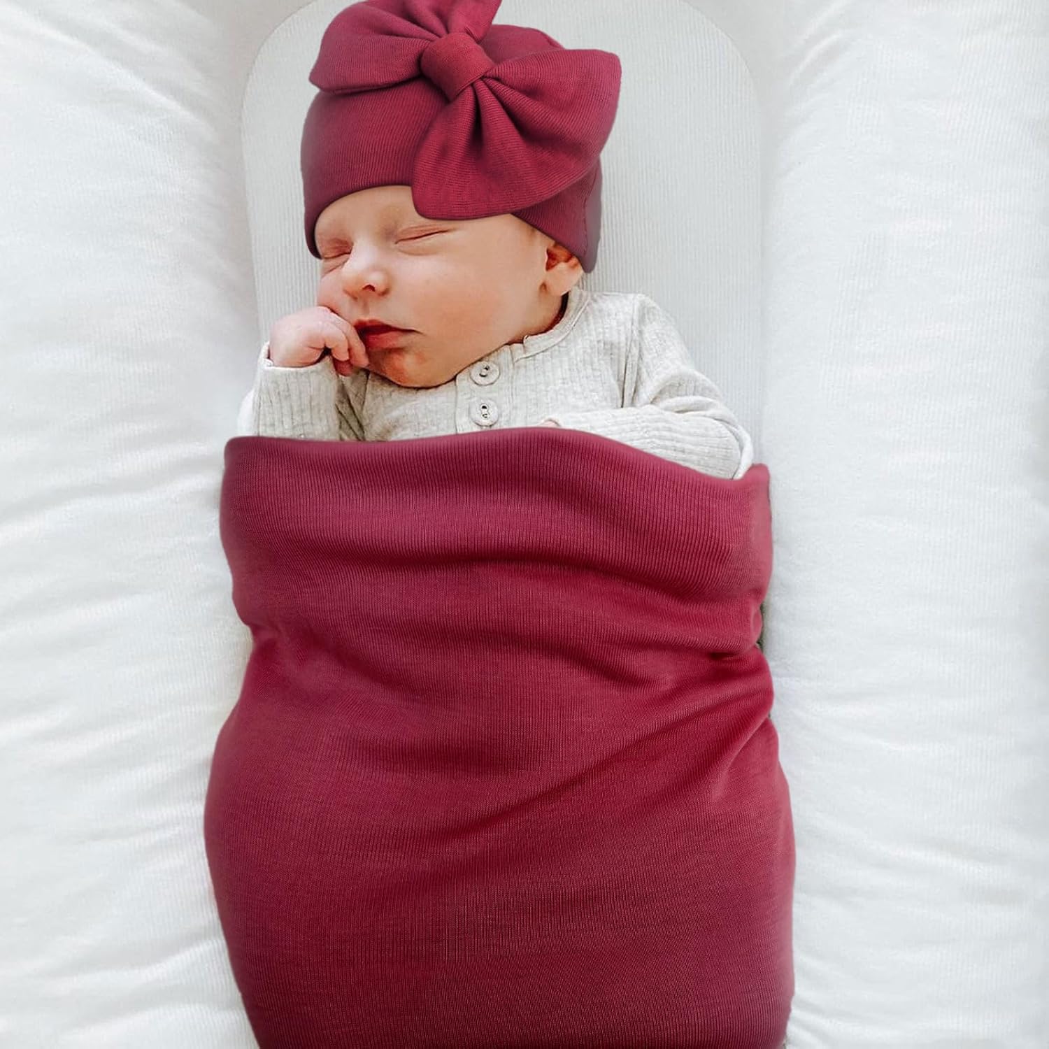 DRESHOW BQUBO Newborn Swaddle Blanket Set 1