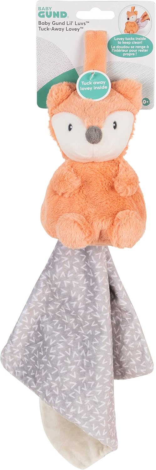 GUND Baby Lil Luvs Tuck-Away Lovey Fox