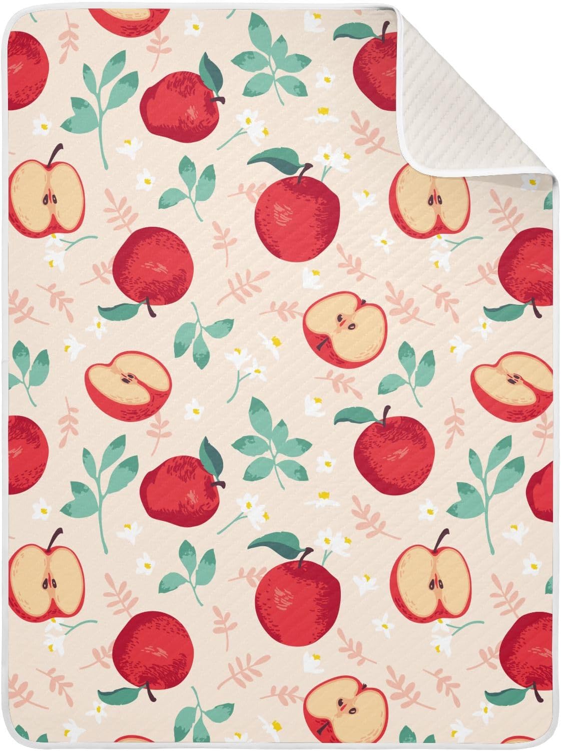 KICPOAY Swaddle Blanket 30x40 Inch Soft Cotton Breathable Muslin Baby Blanket