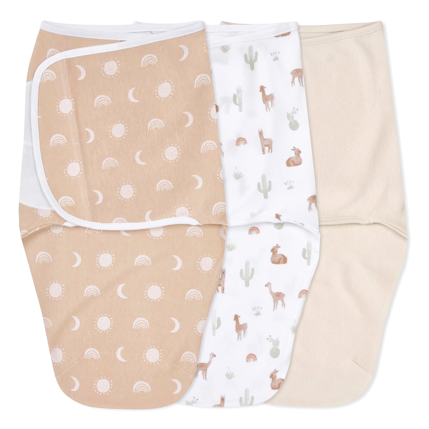 Aden Anais Easy Swaddle Wrap 3 Pack Desert Sun 0-3 Months