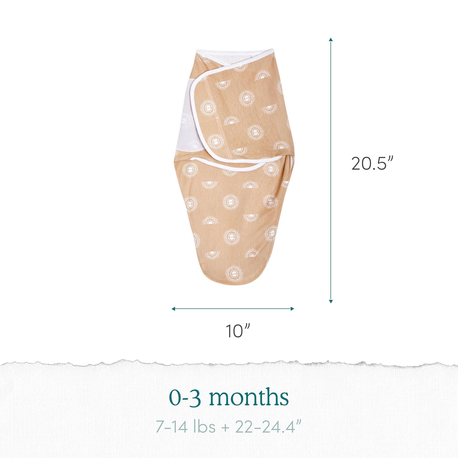 Aden Anais Easy Swaddle Wrap 3 Pack Desert Sun 0-3 Months