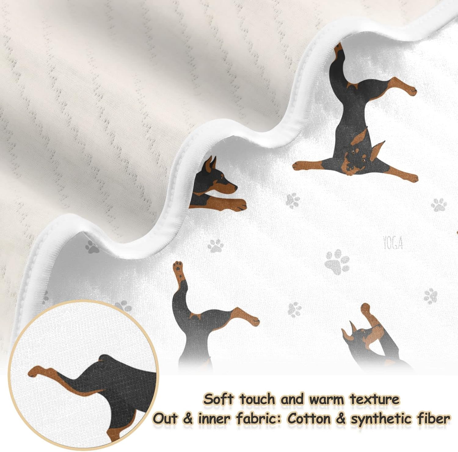 Soft Cotton Swaddle Blanket for Infants and Toddlers
