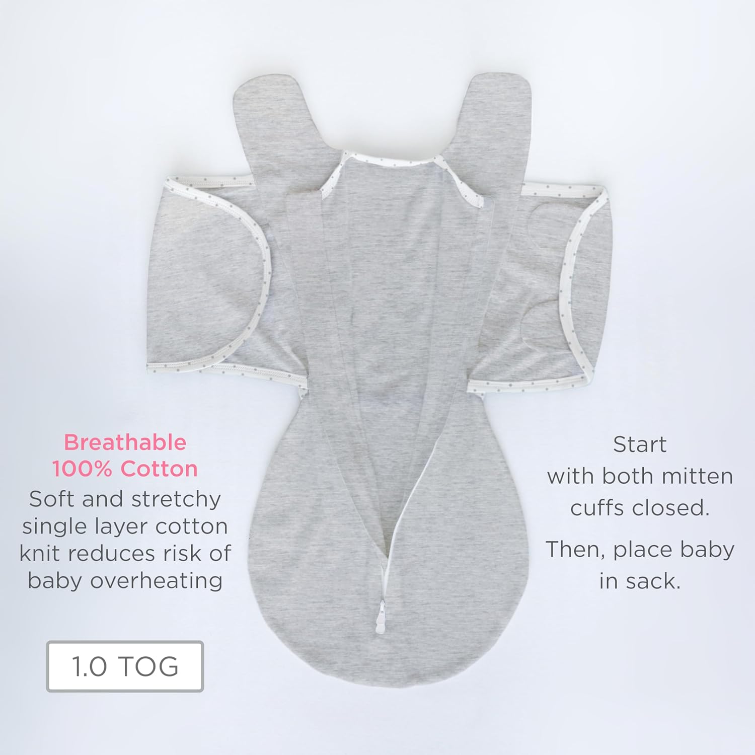 SwaddleDesigns 6-Way Omni Swaddle Sack for Newborn 1