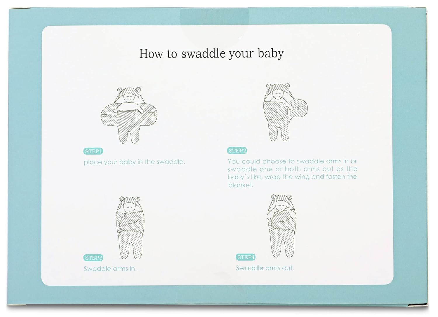 BlueMello Baby Swaddle Blanket - Ultra Soft Plush Swaddle Wrap