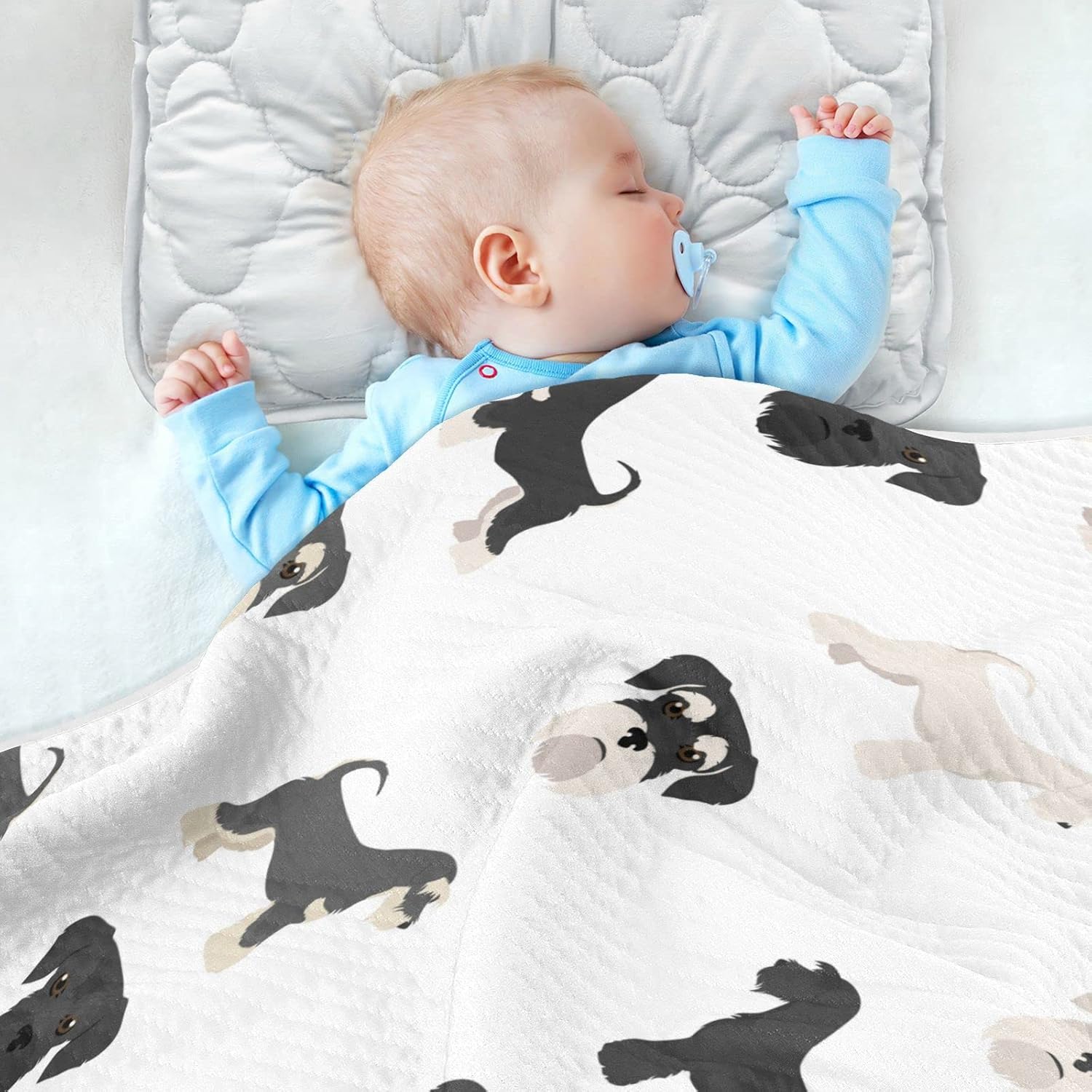 Soft Cotton Swaddle Blanket for Baby Pet 30x40 Inches