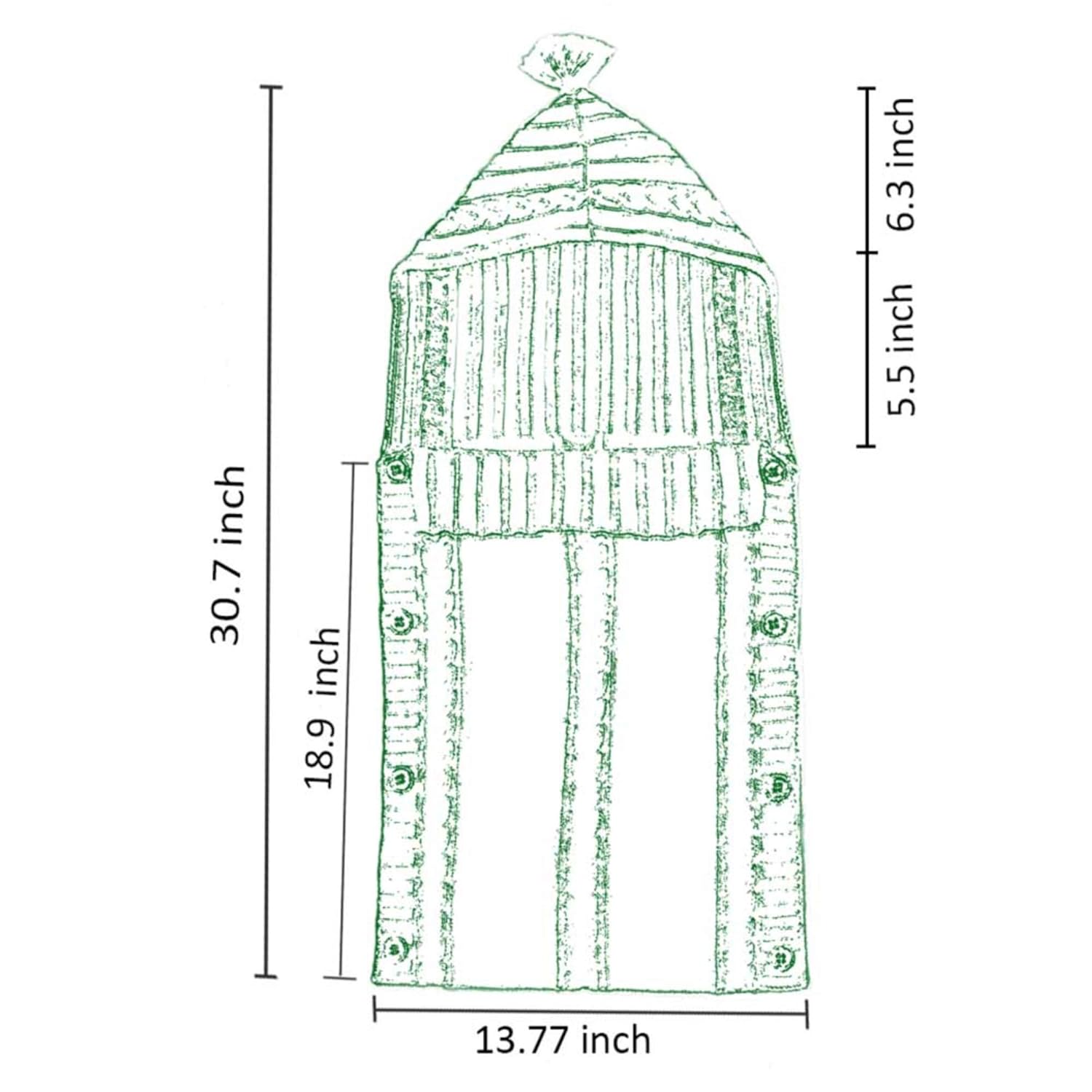 XMWEALTHY Dark Gray Swaddling Blanket for 0-6 Months