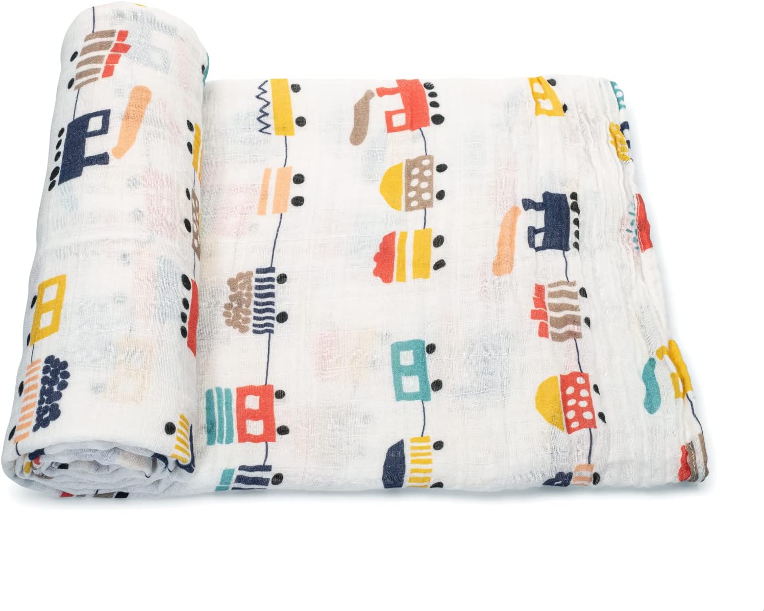 ADDISON BELLE Baby Swaddle Blanket - 47 x 47 Muslin Cotton